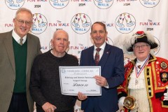 John Baron Fun Walk presentation, Billericay 29/11/2024