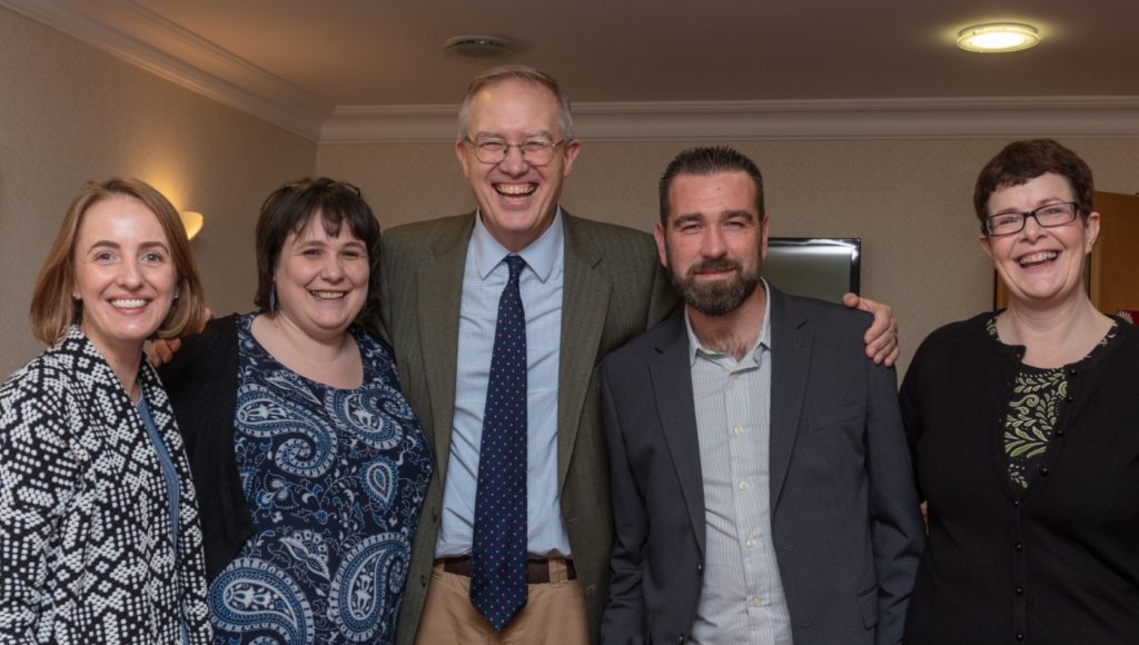 John Baron with the BBW CVS Event Management Team Pictured in 2019
